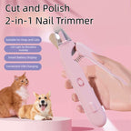 3 In 1 Pet Nail Clippers With Led Light