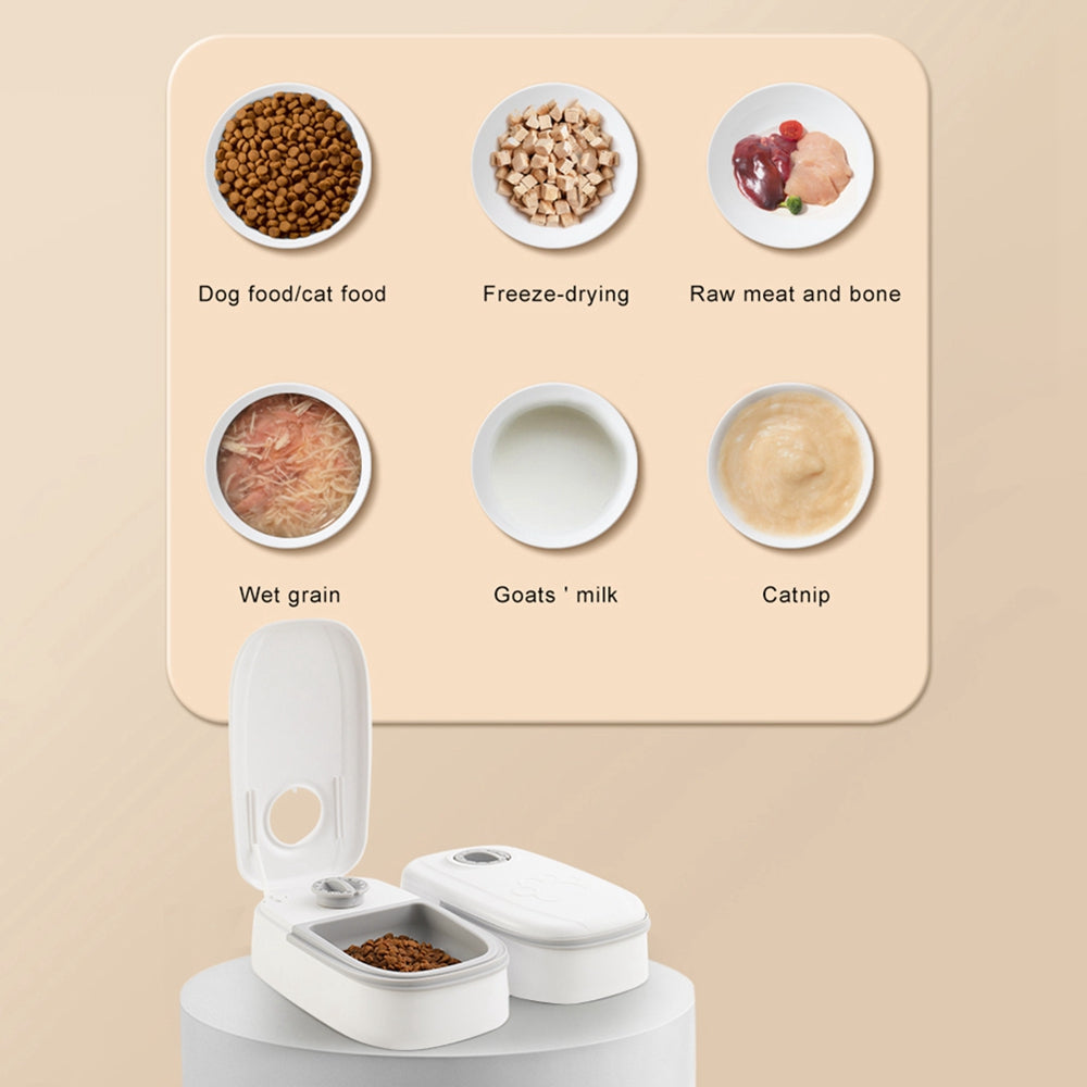 Automatic Pet Feeder with Timer – Food Dispenser for Cats & Dogs