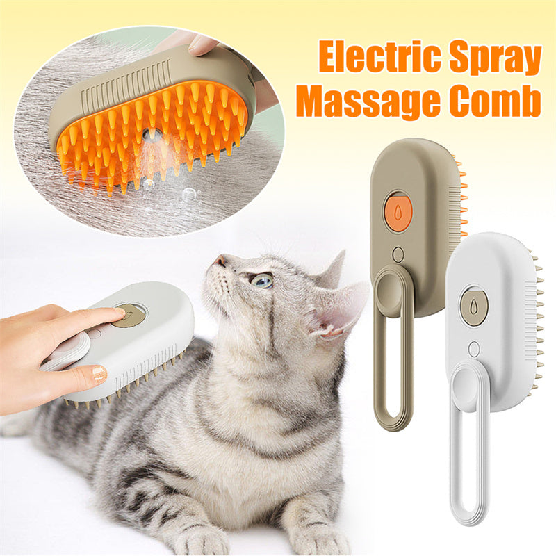 USB Rechargeable Pet Grooming Brush