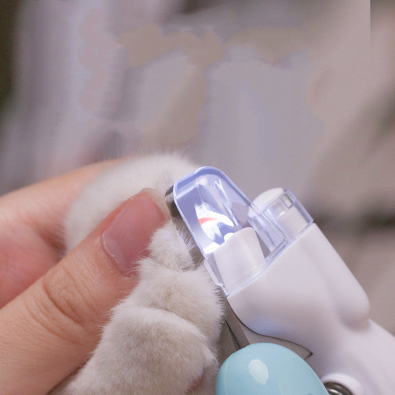 LED Pet Nail Clipper – Safe Grooming Tool for Dogs & Cats