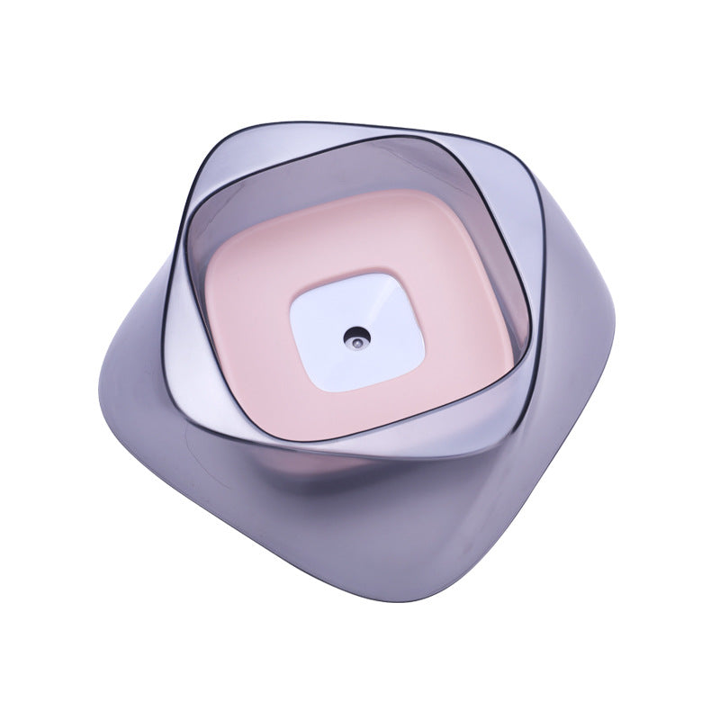 Pet  Bowl Floating Not Wetting Mouth Bowl  Spill Drinking Water Feeder