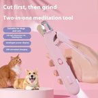 3 In 1 Pet Nail Clippers With Led Light