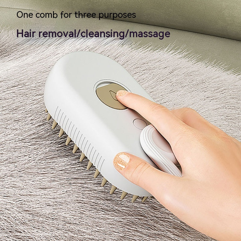 USB Rechargeable Pet Grooming Brush