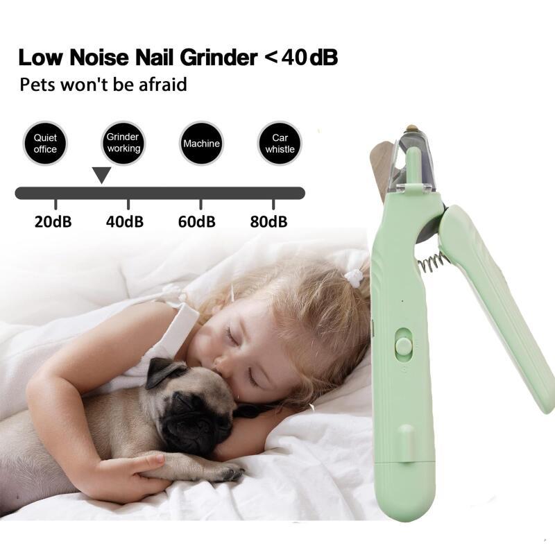 3 In 1 Pet Nail Clippers With Led Light