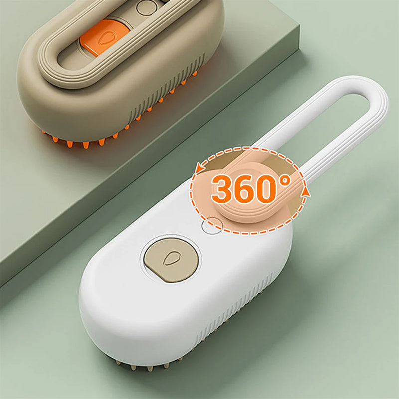 USB Rechargeable Pet Grooming Brush