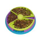 Rotating Slow Feeder Pet Bowl – Interactive Puzzle Anti-Choke Design